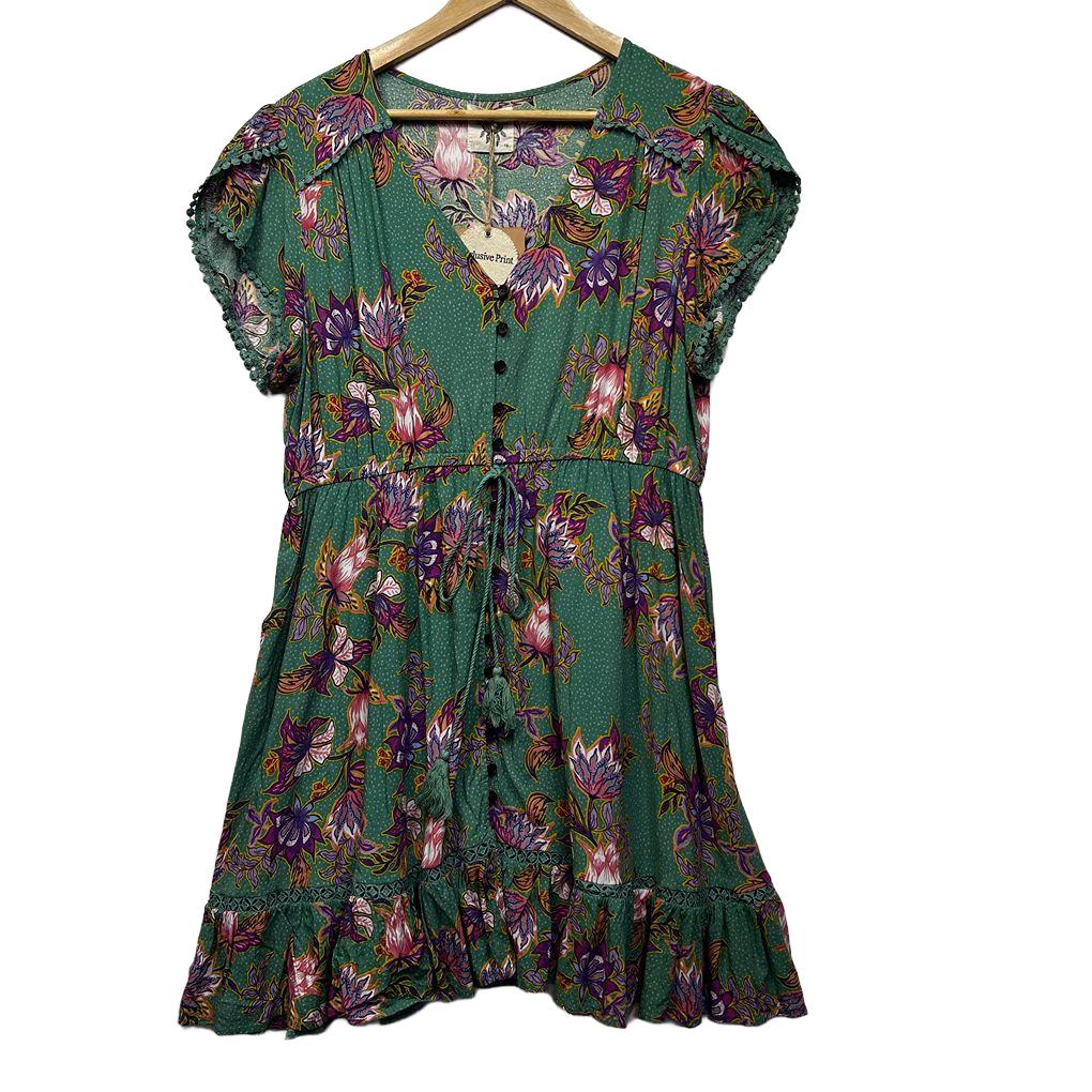 Dreamcatcher Floral Dress - Size 16