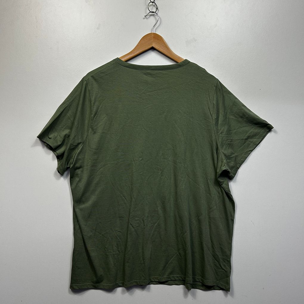 Avella Green Plus Size Cotton T-Shirt - Size 20