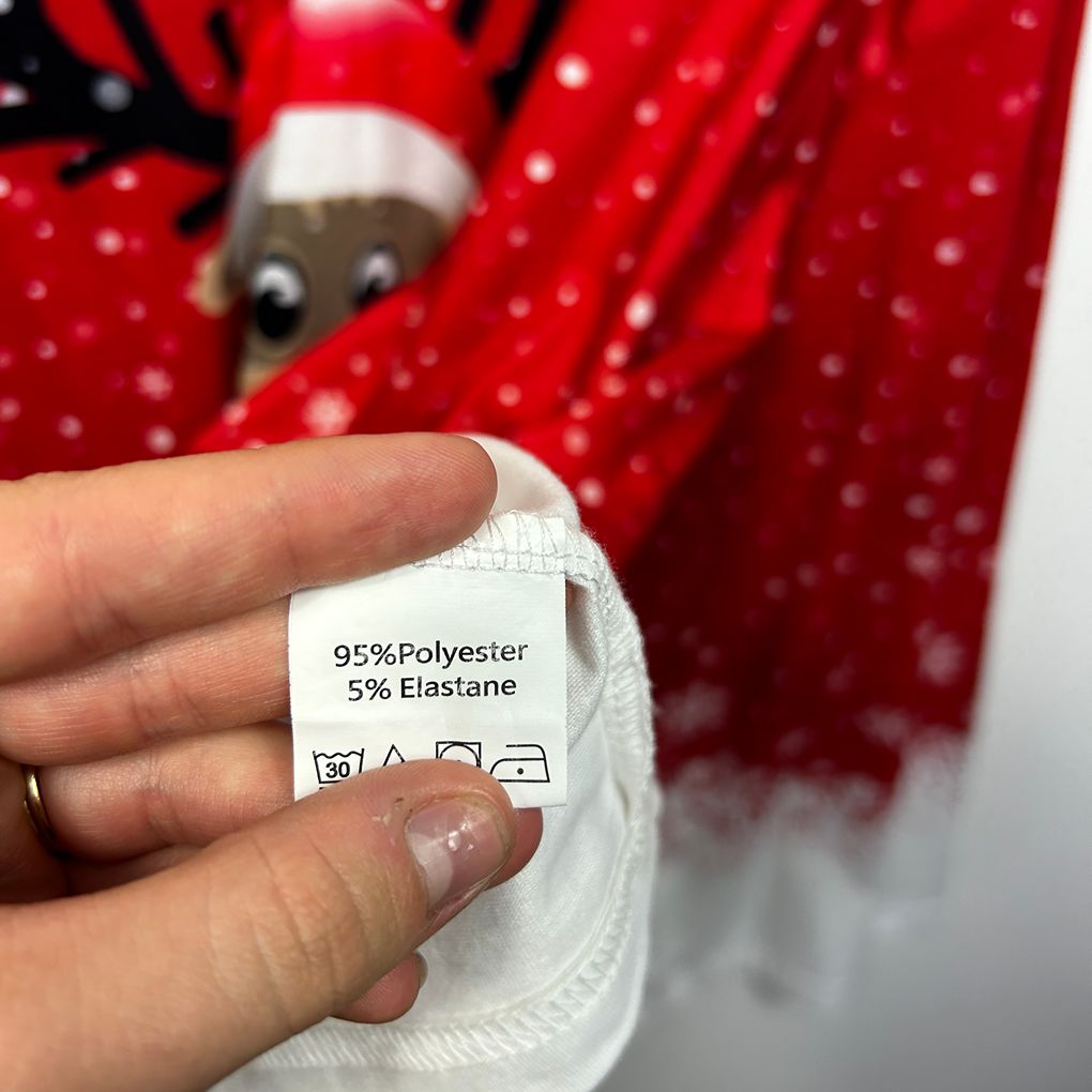 Christmas Reindeer Plus Size Top - Size 4XL