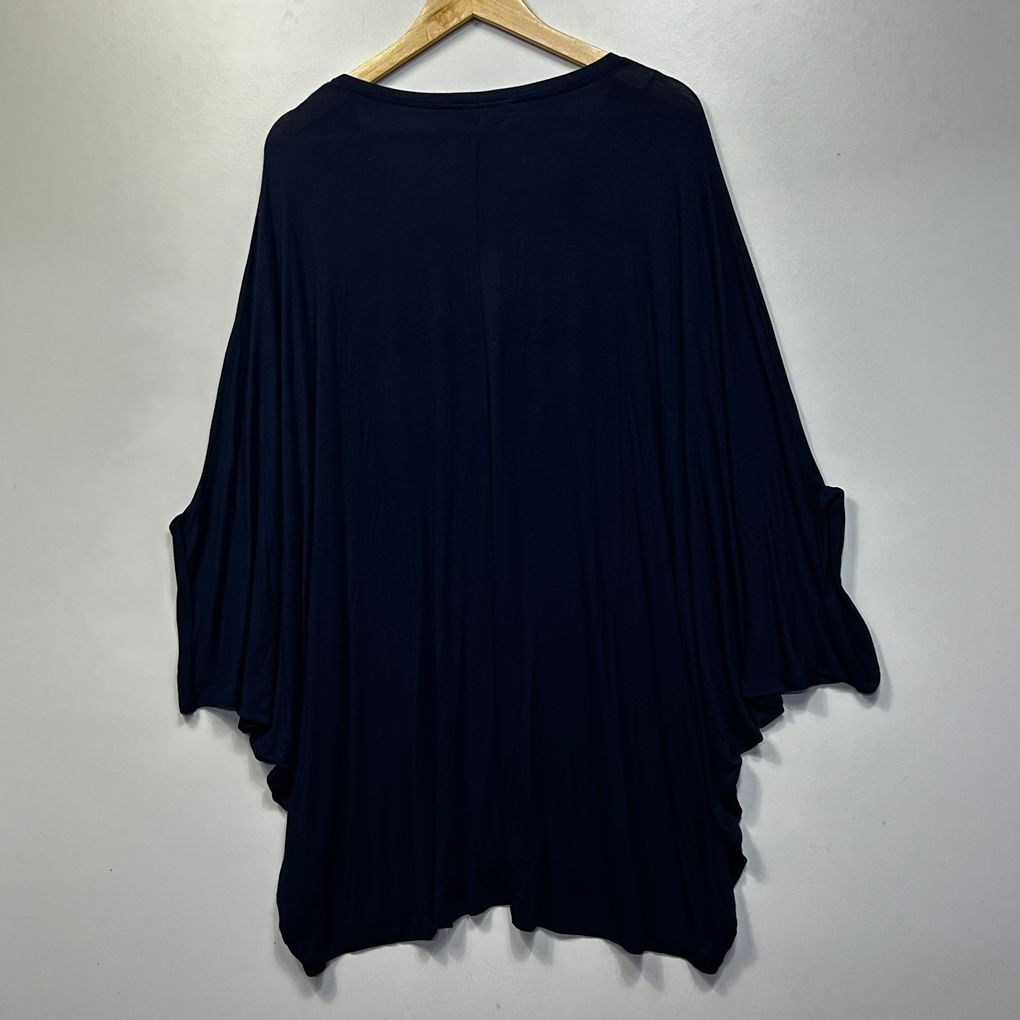 Yours Navy Plus Size Top - Size 26/28