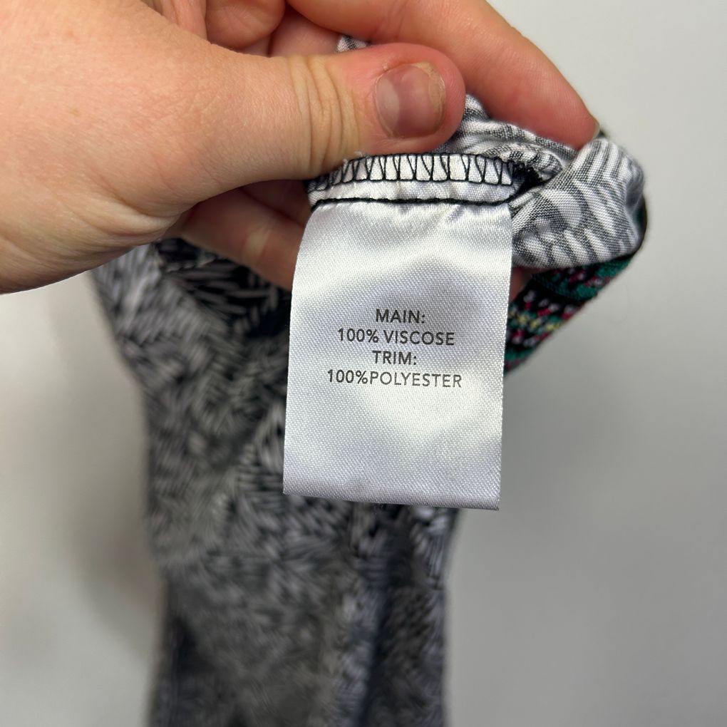 Millers Black Print Pants - Size 22