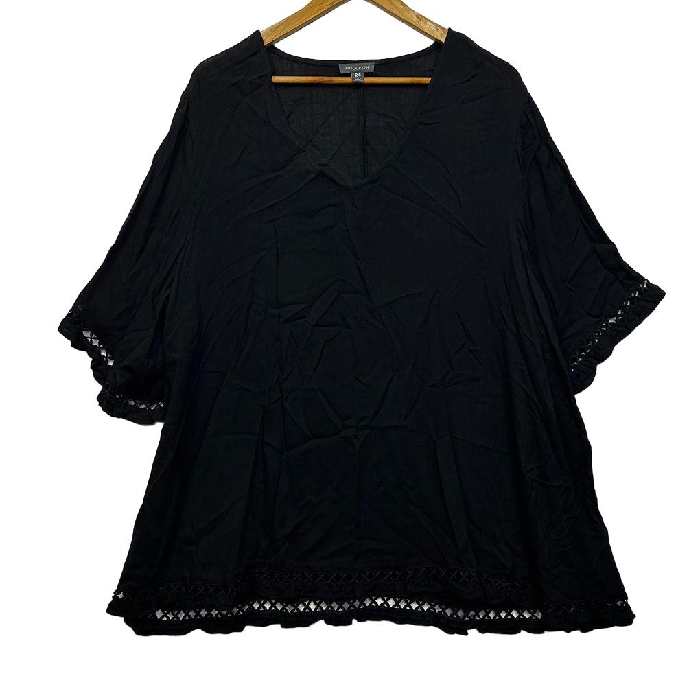 Autograph Linen Top - Size 24