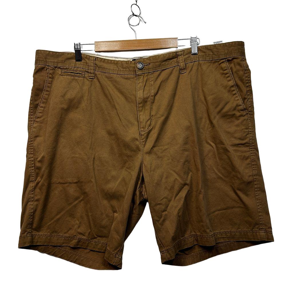Mr Big Tan Cotton Chino Shorts - Size 48
