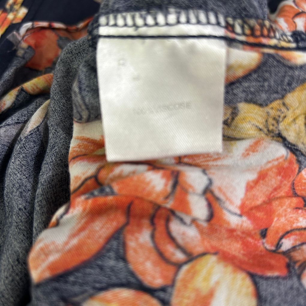 Autograph Navy Floral Top - Size 22