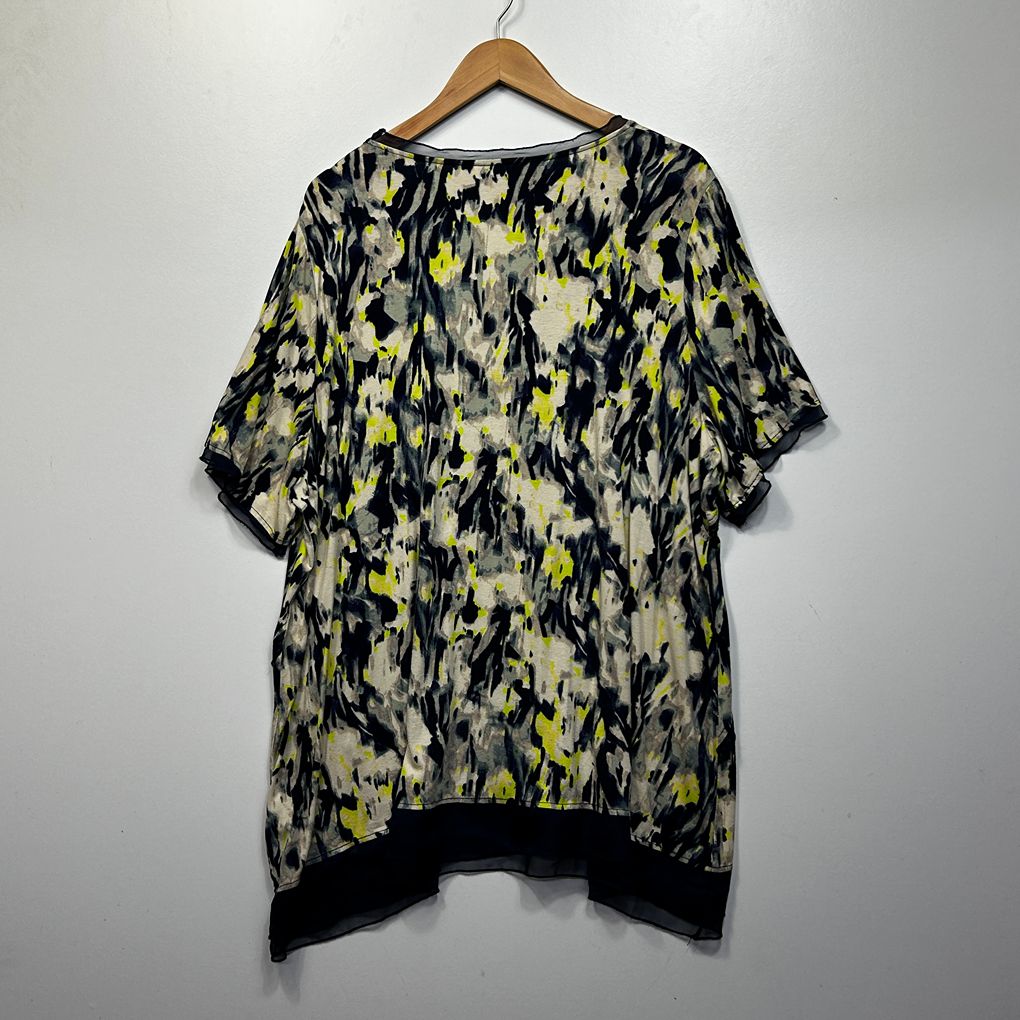 Virtuelle Multicoloured Plus Size Top - Size L/20