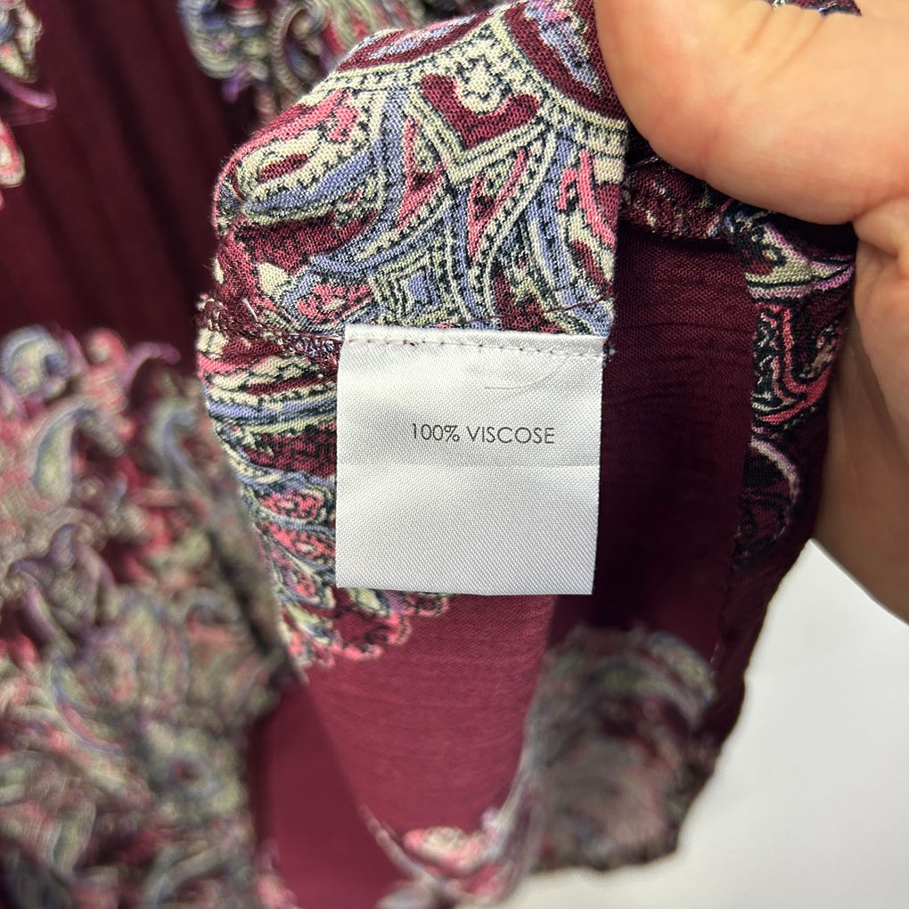 Autograph Burgundy Plus Size Top - Size 20
