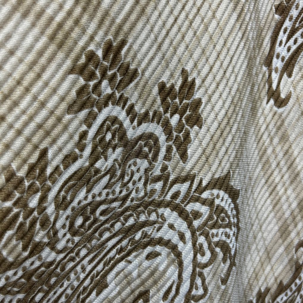 Seed Heritage Beige Paisley Kimono Top - One Size