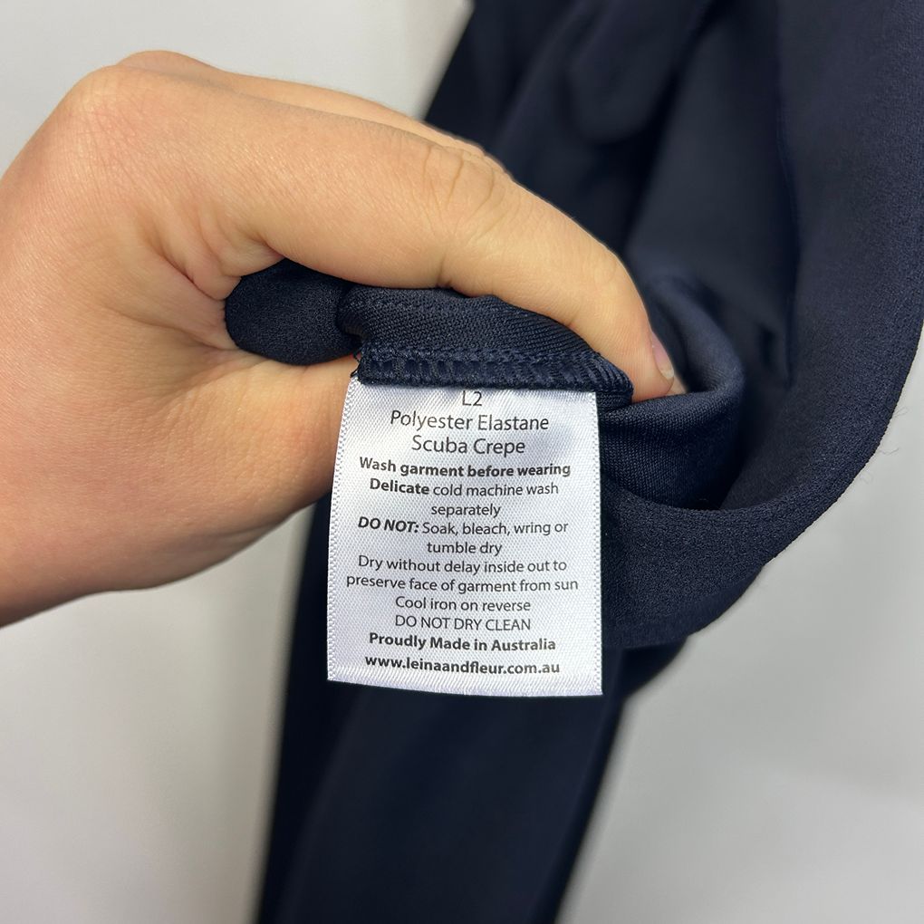 Leina & Fleur Navy Plus Size Pants - Size 24 (fault)