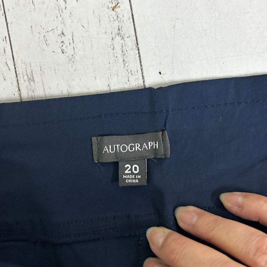 Autograph Navy Pants - Size 20