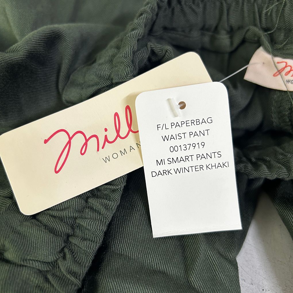 Millers Olive Paperbag Pants - Size 22
