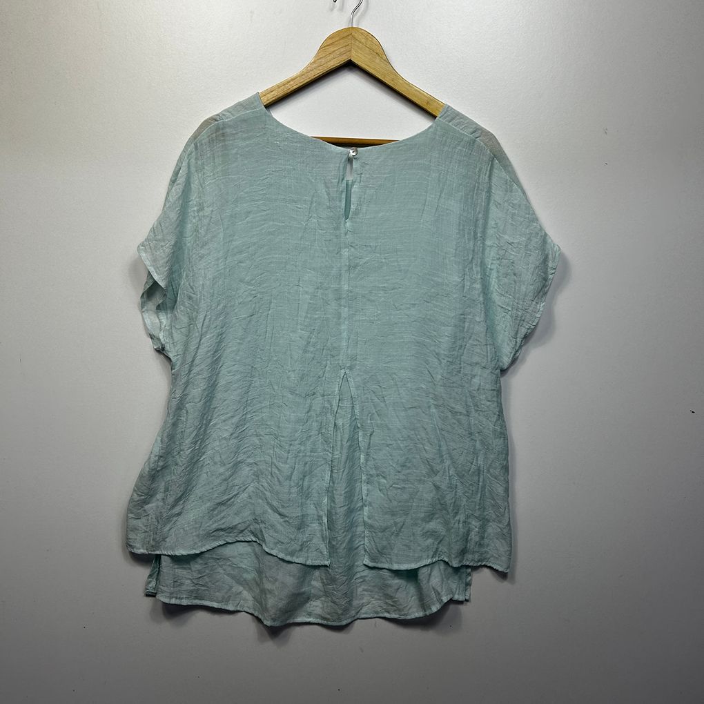 Katies Mint Layered Top - Size 12