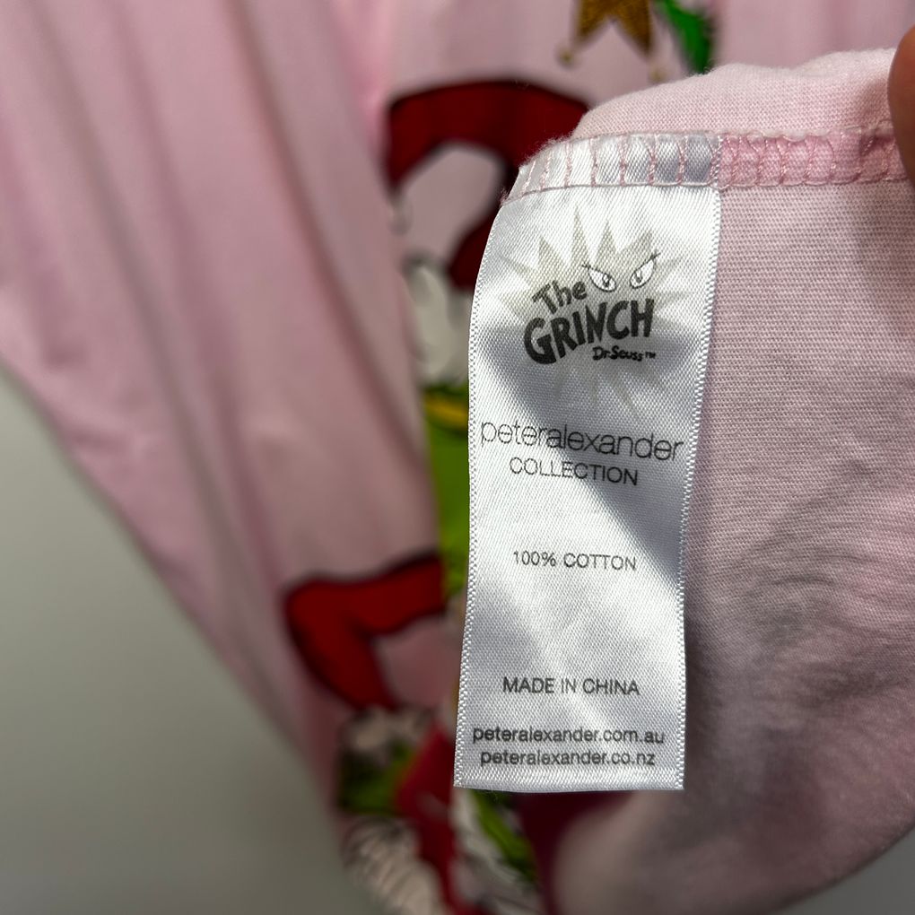 Peter Alexander Pink Christmas Cotton Nightie - Size 2+