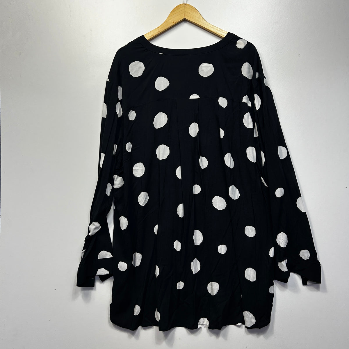 My Size Black Spot Plus Size Top - Size XL/22