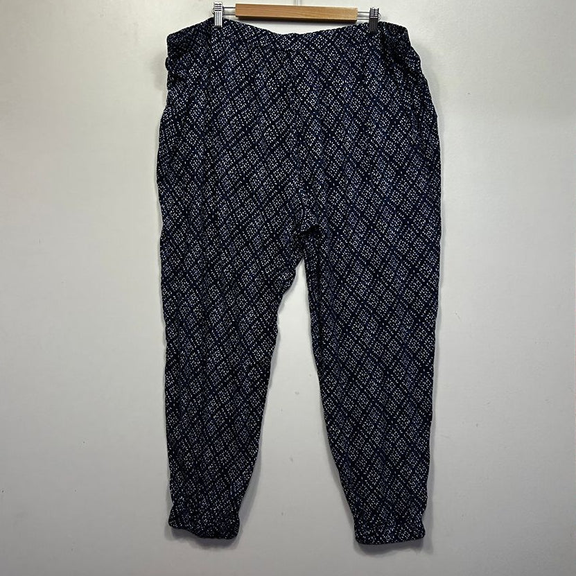 Belle Curve Navy Plus Size Pants - Size 20