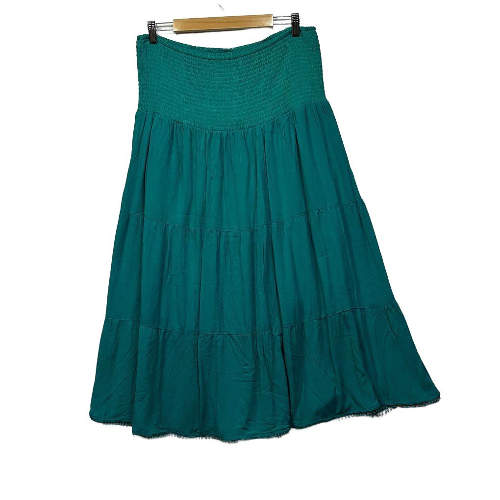 Millers Teal Skirt - Size L