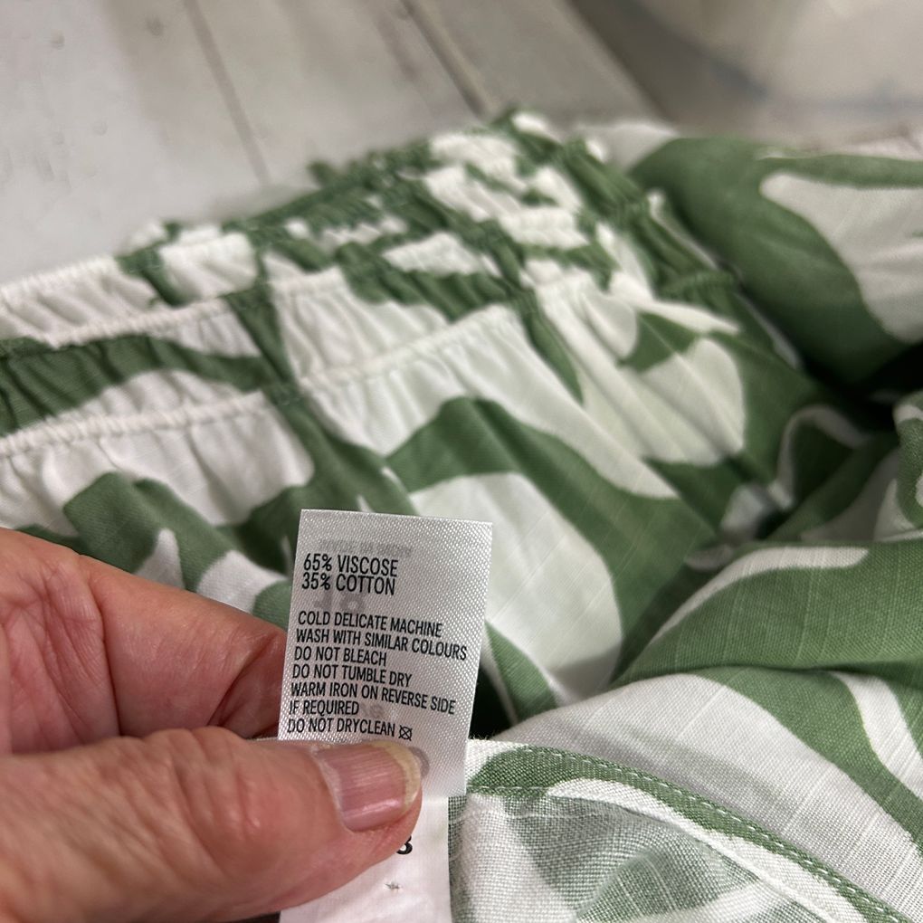 Anko Green Cotton Dress - Size 18