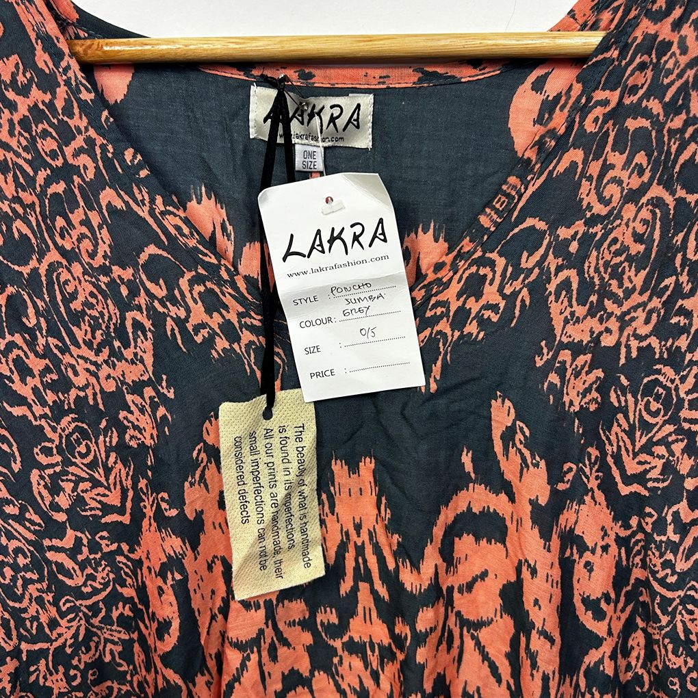 Lakra Black Kaftan - One Size
