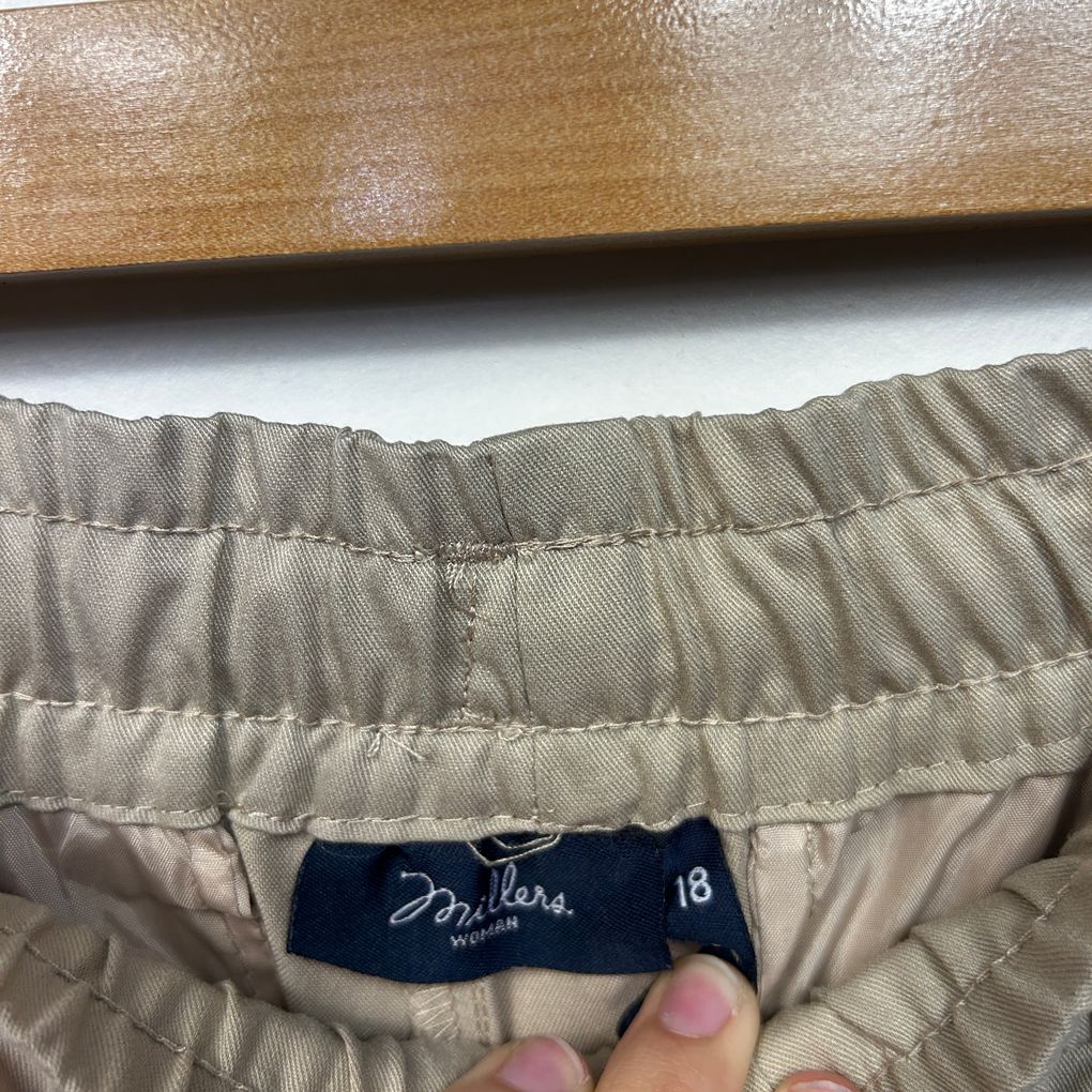 Millers Beige Plus Size Pants - Size 18