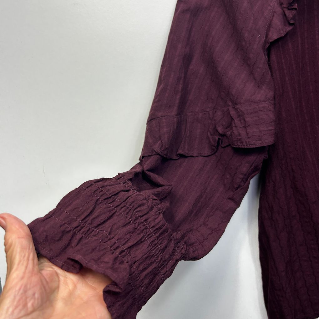 Target Plum Cotton Top - Size 18