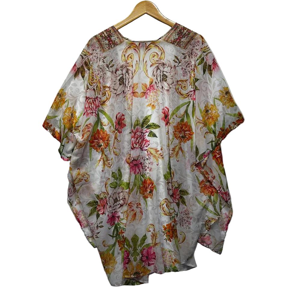 Millers Multicoloured Floral Kimono - Size 14