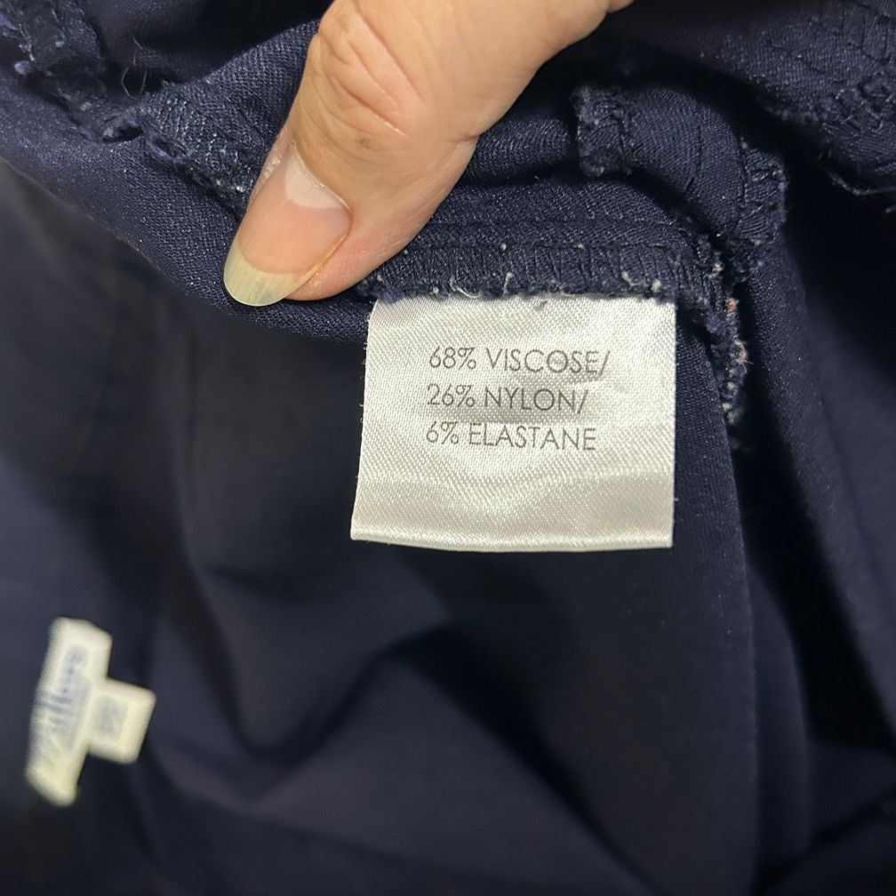 Millers Navy Plus Size Pull On Pants - Size 22