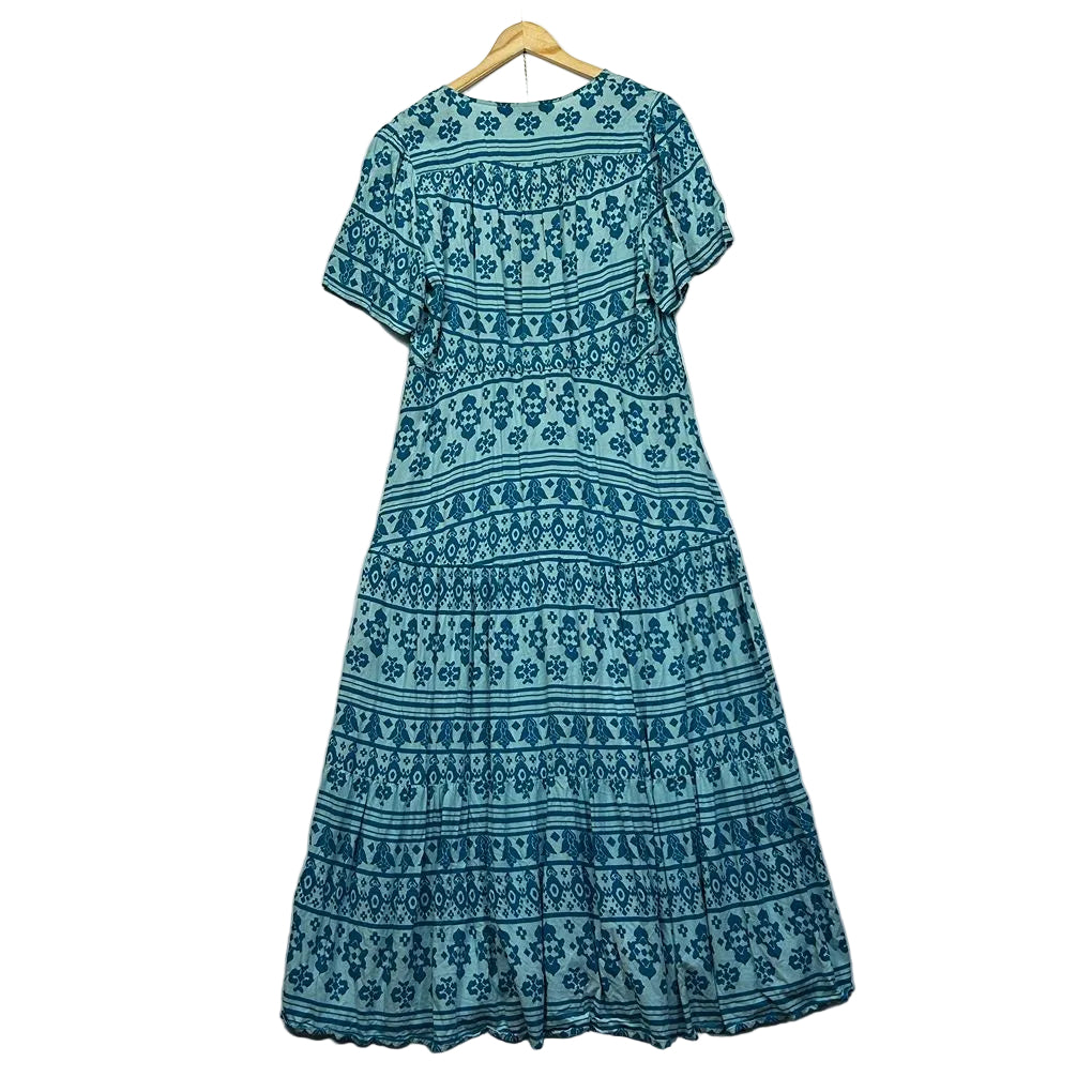 Willow Tree Blue Maxi Dress - Size 14