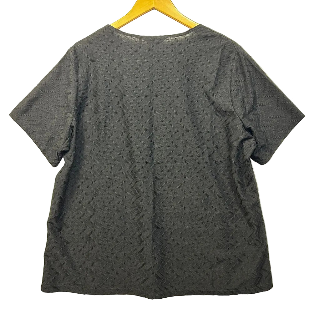 Millers Black Casual Knit Top - Size 22