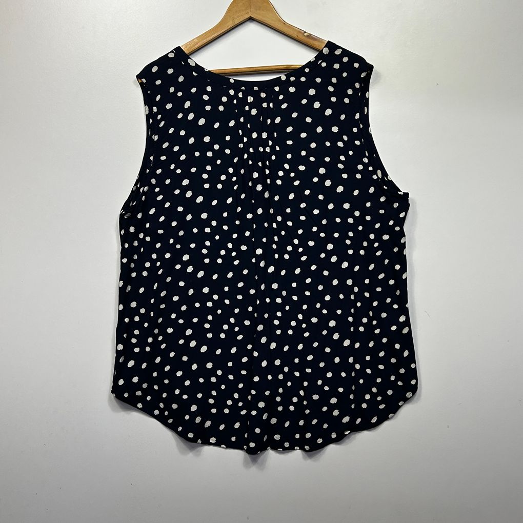 Millers Navy Plus Size Sleeveless Top - Size 20
