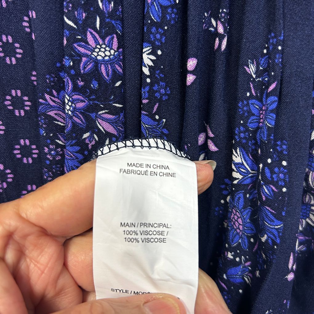 Rivers Navy Maxi Dress - Size 22