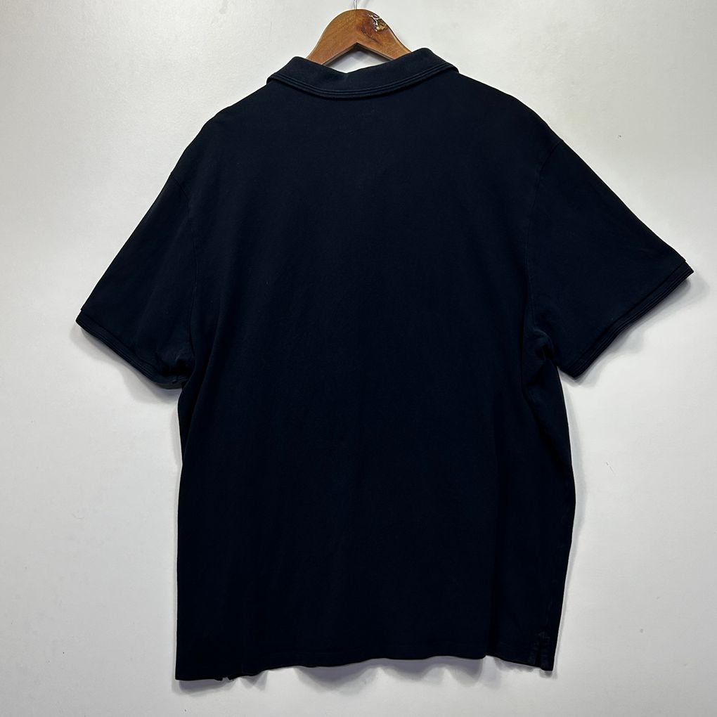 Mr Big Navy Cotton Mens Polo - Size 5XL