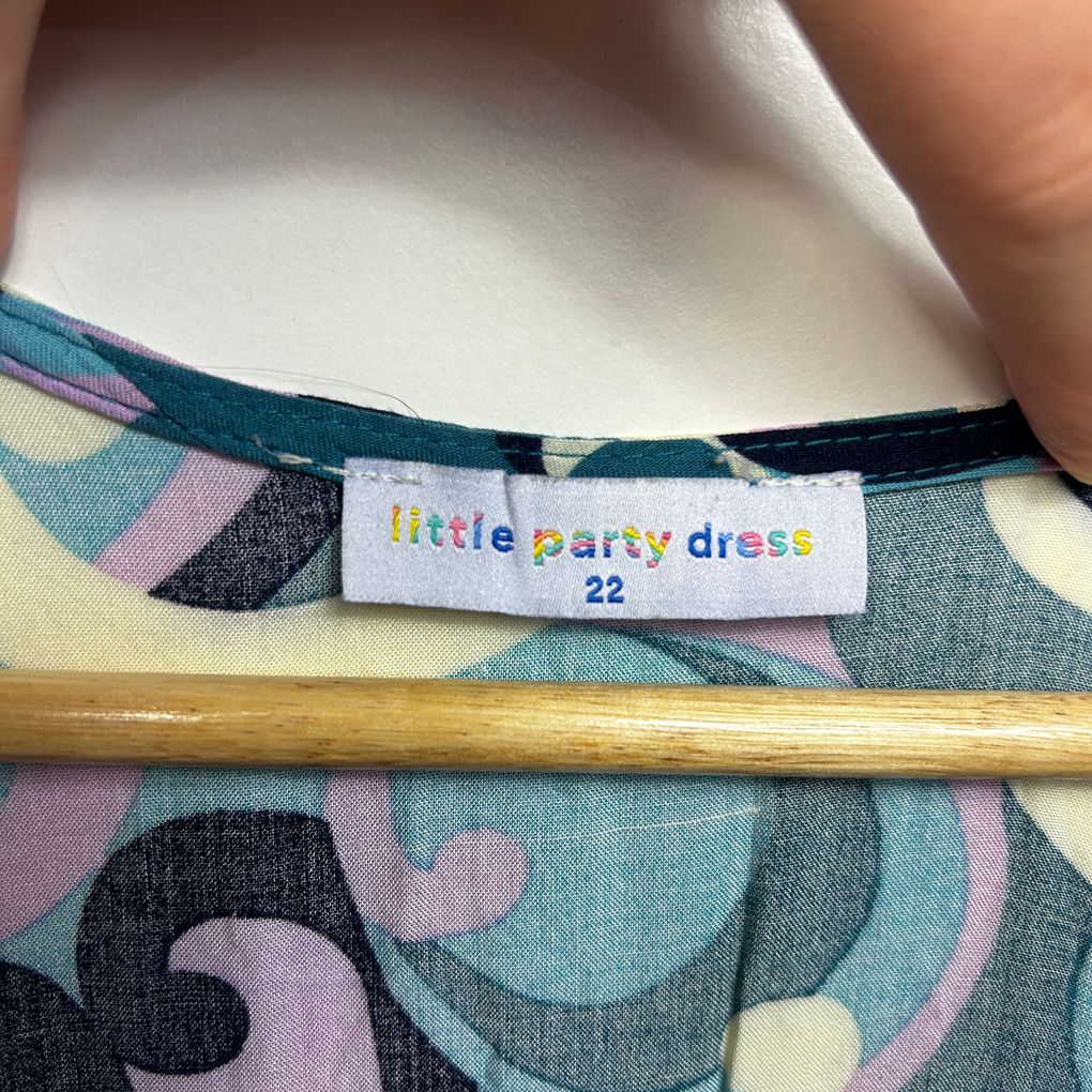 Little Party Dress Teal Plus Size Dress - Size 22
