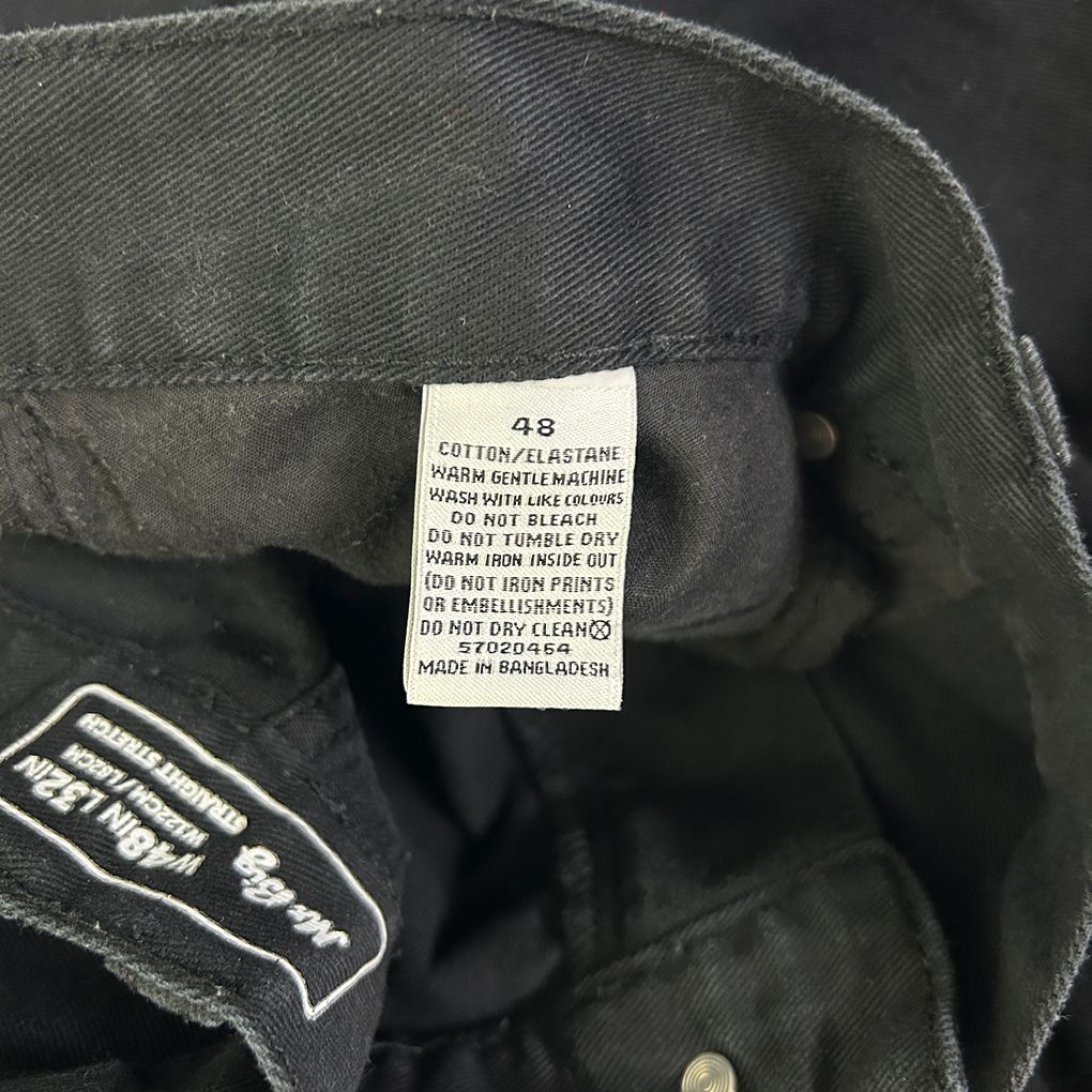 Mr Big Black Jeans - Size 48