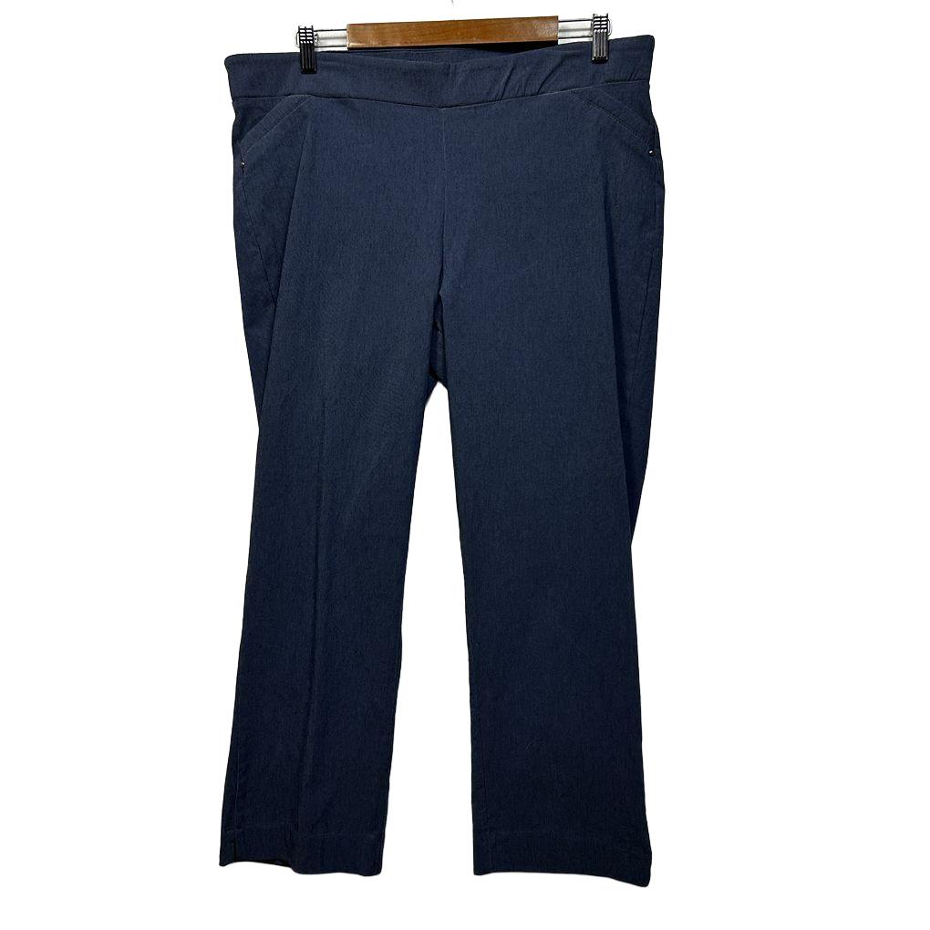 Millers Navy Pull On Pants - Size 18
