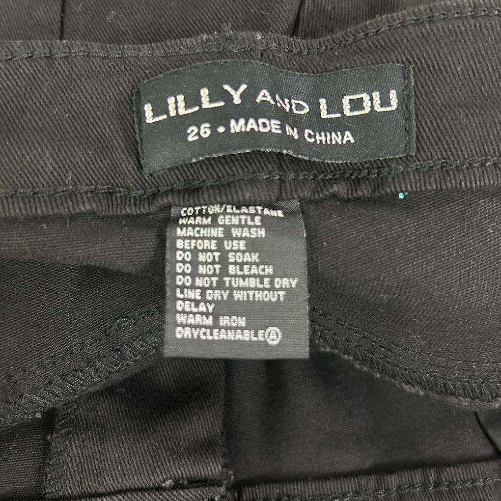 Lilly and Lou Black Jeans Pants - Size 26