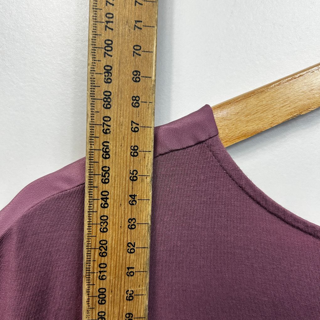 Portmans Mauve Short Sleeve Top - Size 14/16