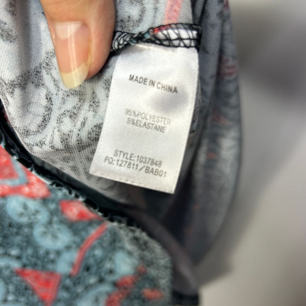 Rockmans Multicoloured Print Top - Size XL