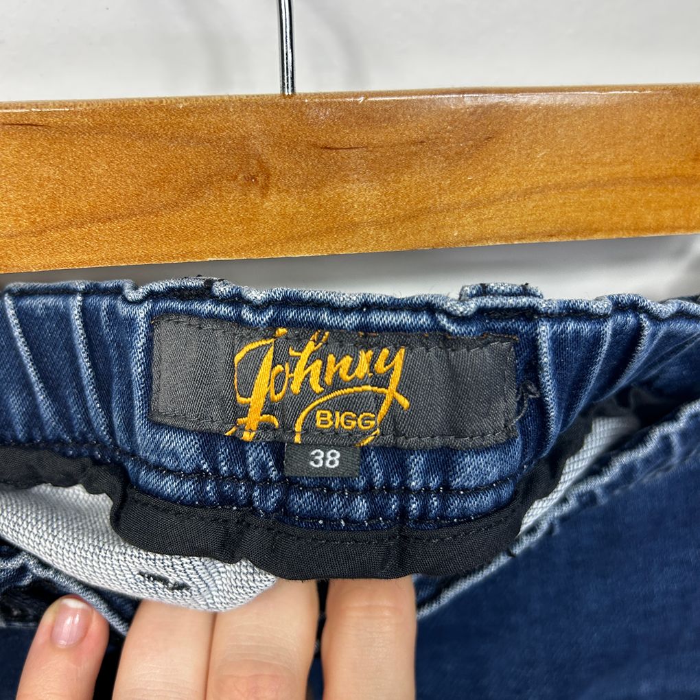 Johnny Bigg Blue Denim Shorts - Size 38