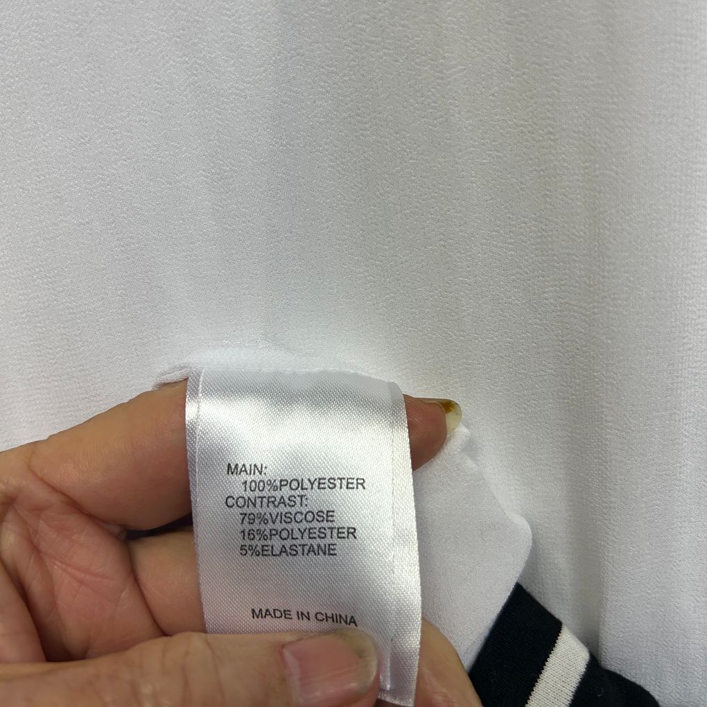 Taking Shape White Sheer Hooded Jacket Top - Size 20