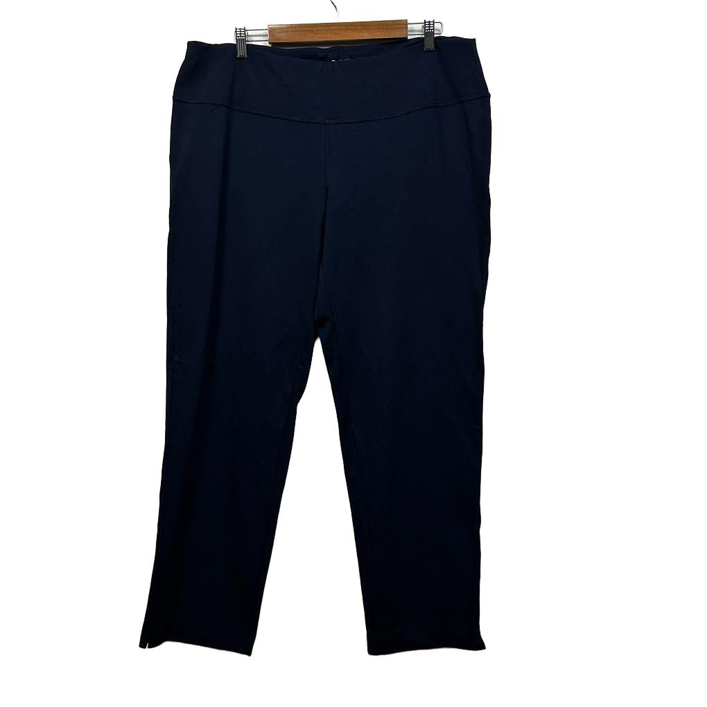 Belle Bird Navy Pants - Size 22
