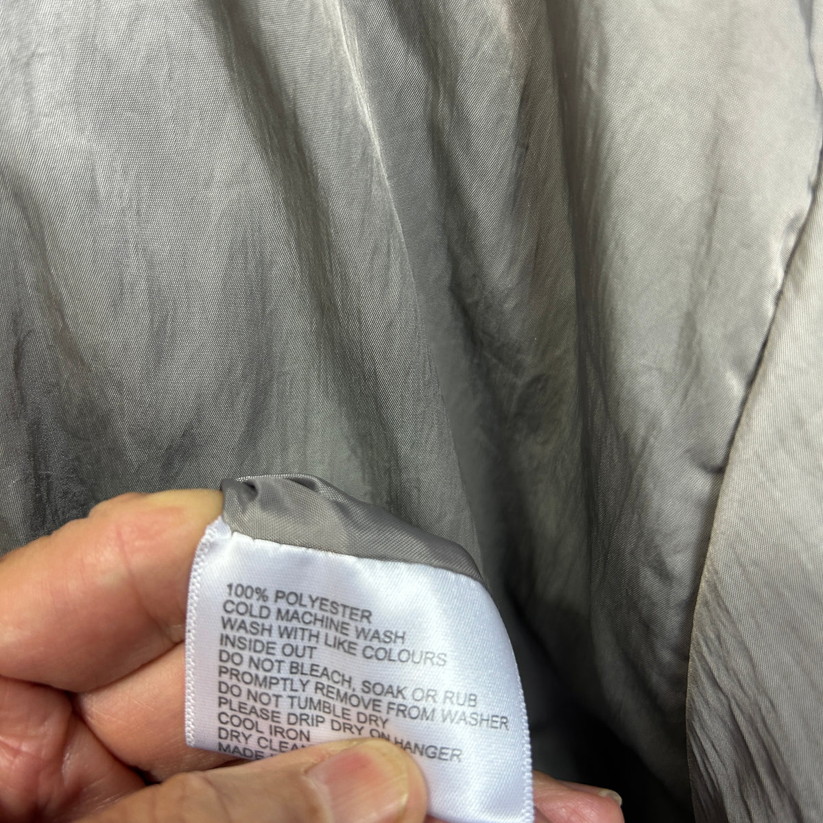 Black Pepper Grey Plus Size Jacket with Hood - Size 22