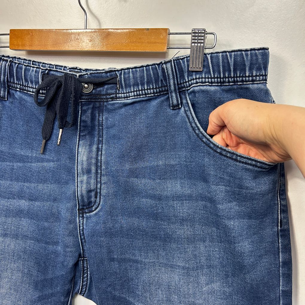 Johnny Bigg Blue Denim Shorts - Size 38