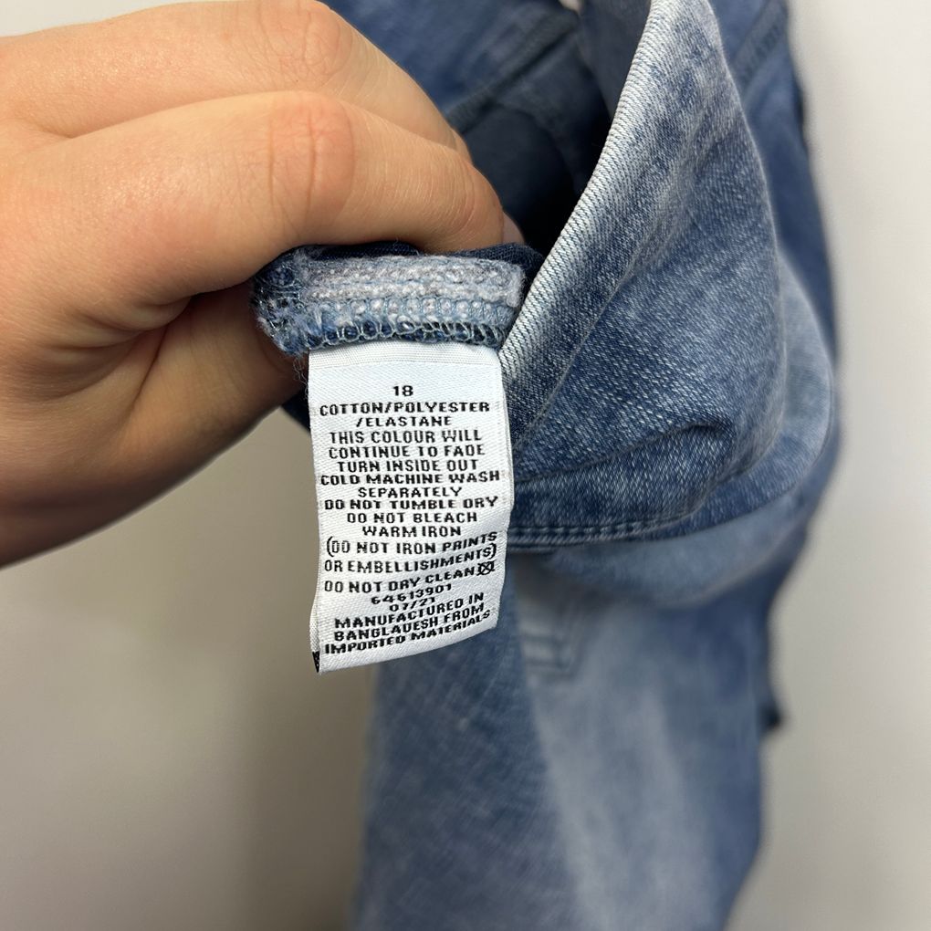 Target Blue Plus Size Jeggings - Size 18