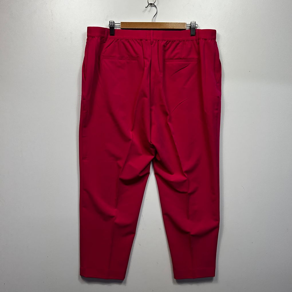 Suzanne Grae Pink Plus Size Tapered Pants - Size 18