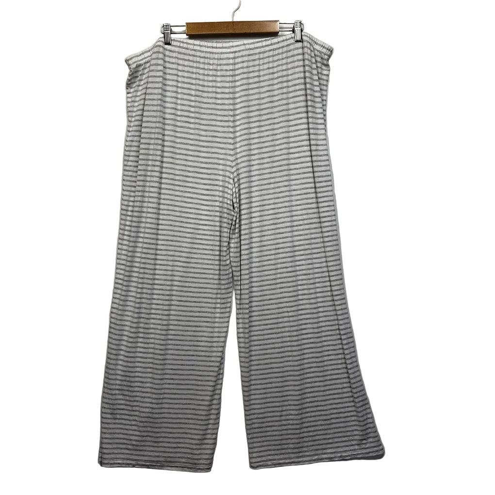 Anko Grey Striped Sleep Pants - Size 22