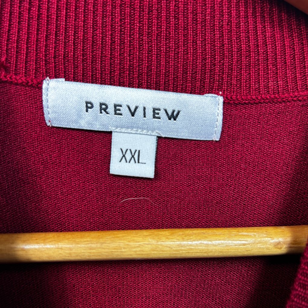 Preview Red Knit Top - Size XXL