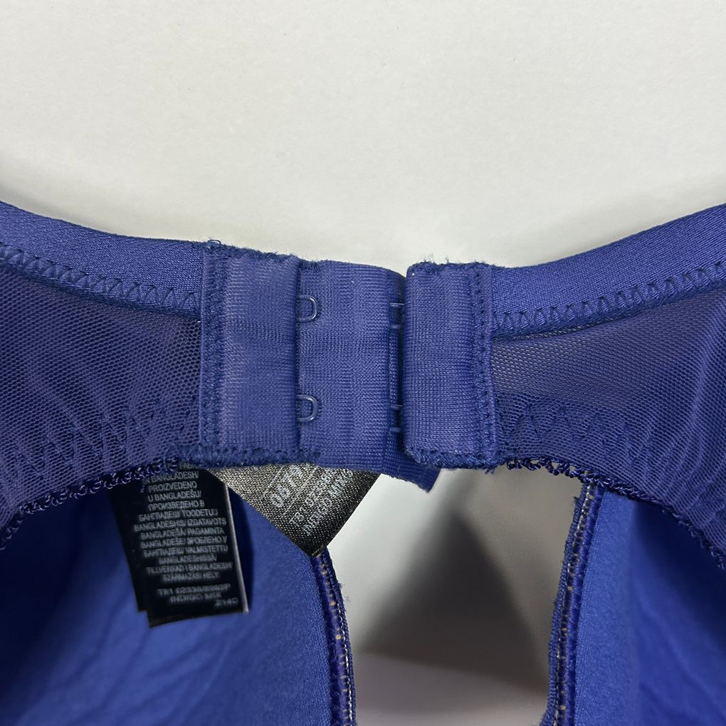 M&S Navy Lace Bra - Size 16D