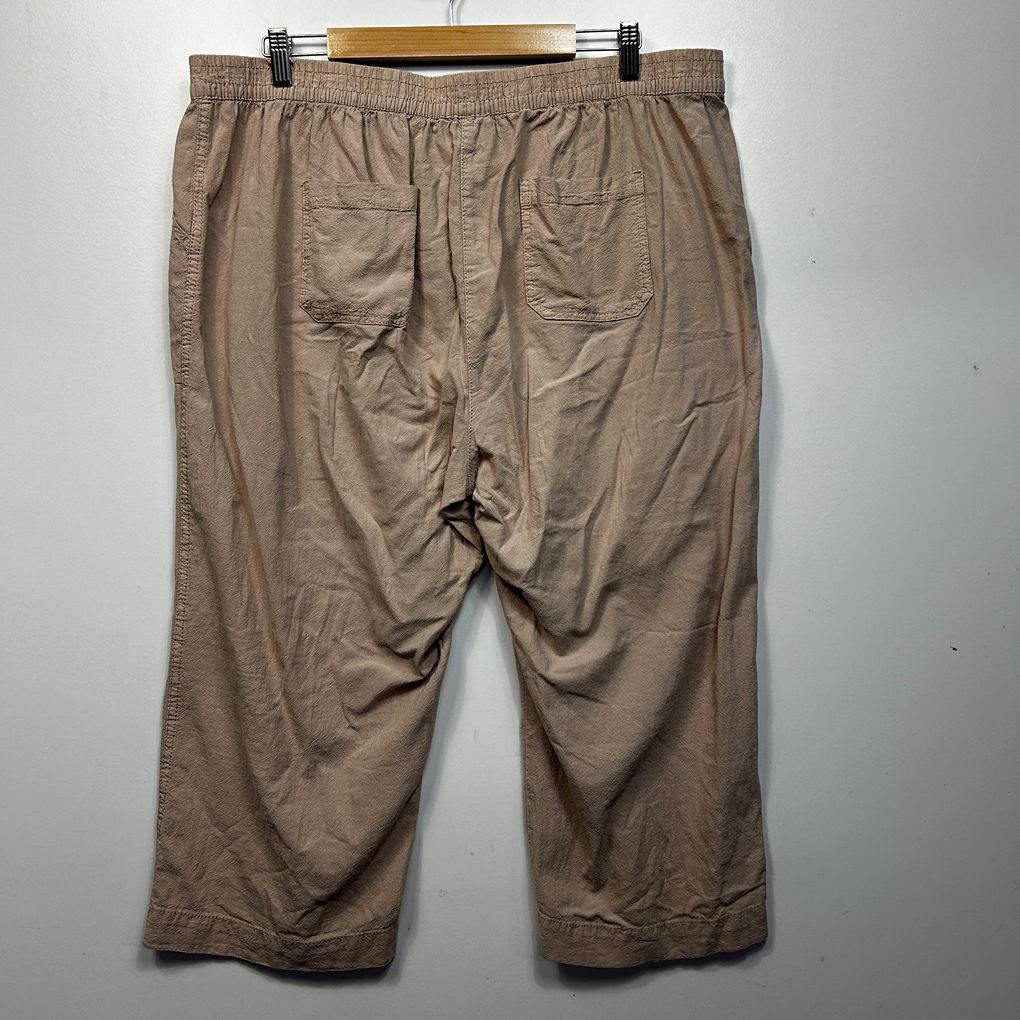 Millers Brown Cotton Pants - Size 20