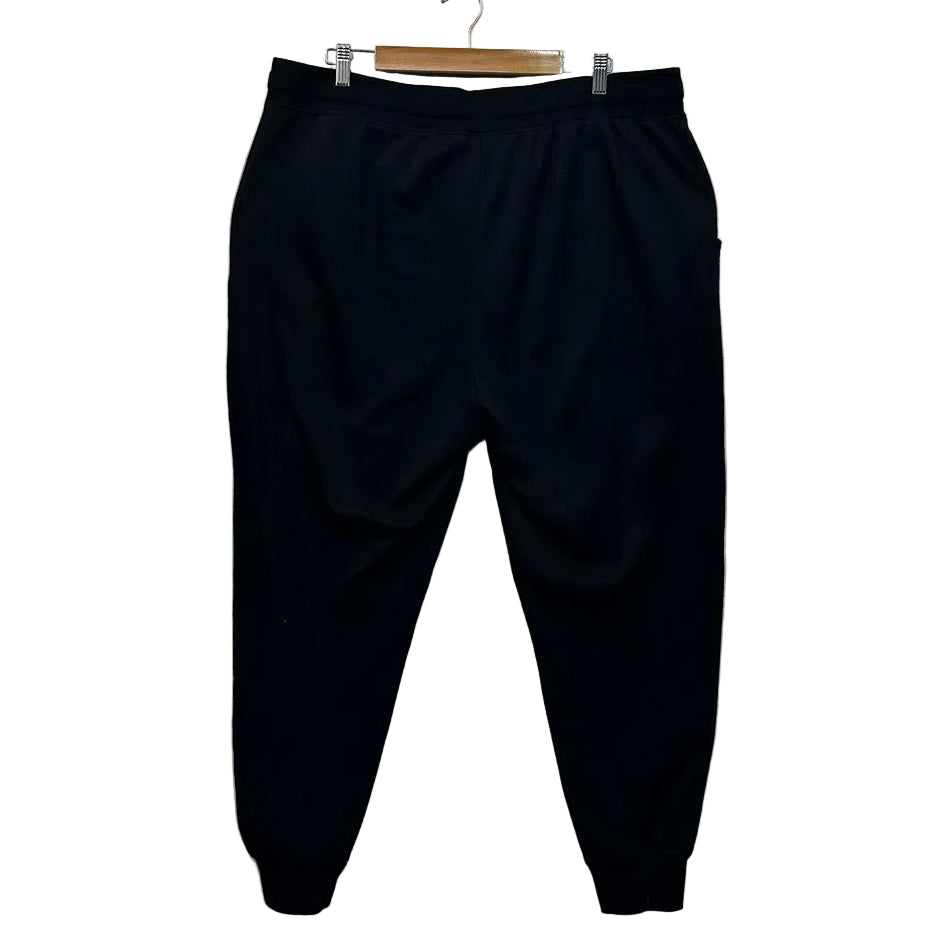 Avella Black Plus Size Cotton Joggers - Size 22