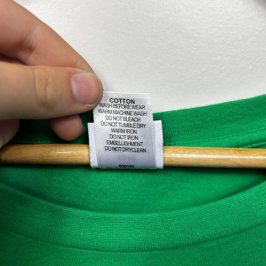 Disney Green Plus Size Christmas Cotton Tee - Size 4XL