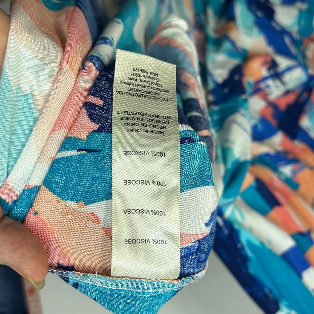 Loralette Multicoloured Maxi Dress - Size 14/16
